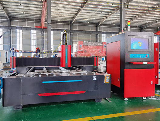 découpeuse de laser de fibre de la commande numérique par ordinateur 1000W coupeur de laser de feuillard de 10 millimètres 4000x2000mm
