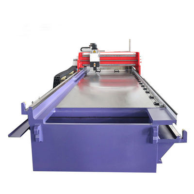 Machine automatique de coupeur de cannelure de la commande numérique par ordinateur V de double entraînement pour des portes de Cabinets 1250mm 70m/Min