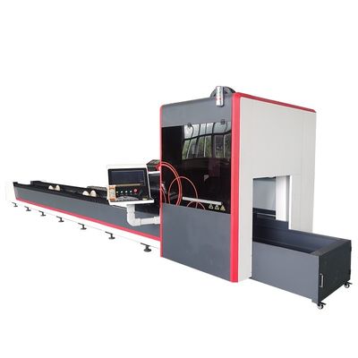 tuyau solides solubles FSCUT 3000C de feuillard de coupeur de laser de fibre de la commande numérique par ordinateur 6000w